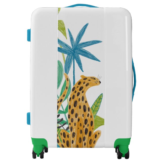 Kids Funny Animals Luggage (Front)