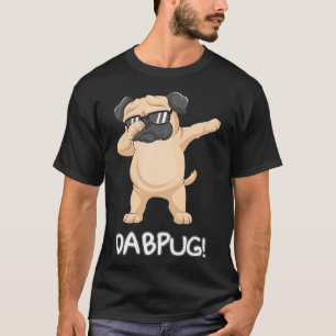 Kids Funny Dabbing pug Gift dog sunglasses Dabpug T-Shirt