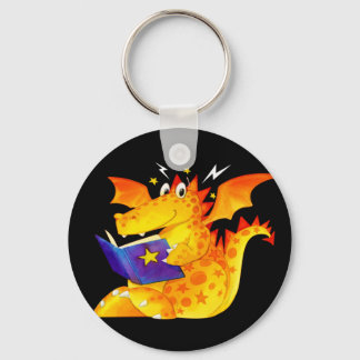Kid's Funny Halloween Dragon Keychain