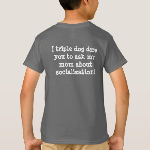 Kids Funny Homeschool Socialization T_shirt