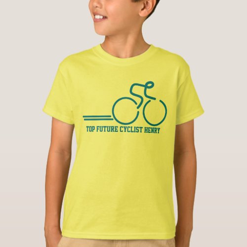 Kids future cyclist named t_shirt