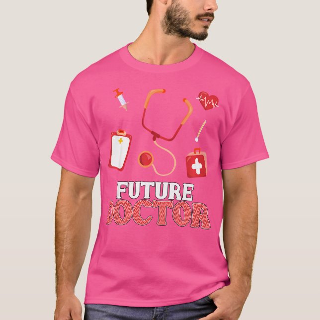 Kids Future Doctor - Aspirational 	 For Boys And G T-Shirt (Front)