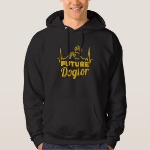 Kids Future Dogtor Veterinarian Vet Dog 1 Hoodie