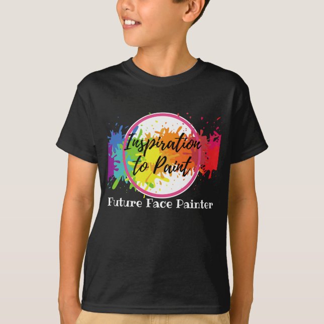 Kids' Future Face Painter ITP Logo T-Shirt (Front)