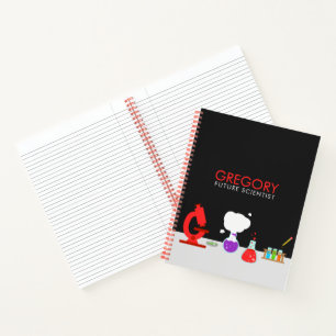 Kids Future Scientist Notebook