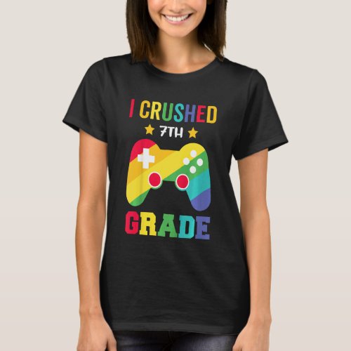 Kids Game Controller Last Day Of School Boys I Cru T_Shirt