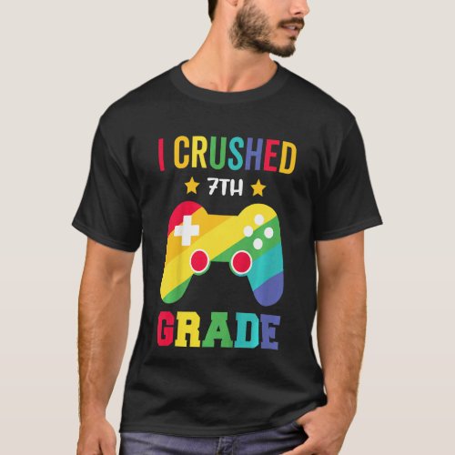 Kids Game Controller Last Day Of School Boys I Cru T_Shirt