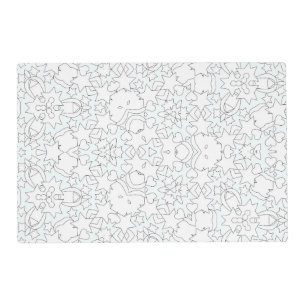 Kids Geo Stars Activity Coloring Placemat