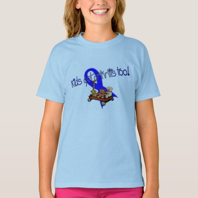 Kid's Get Arthritis Too T-Shirt (Front)