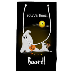 Kids Ghost Halloween Boo Gift Bag