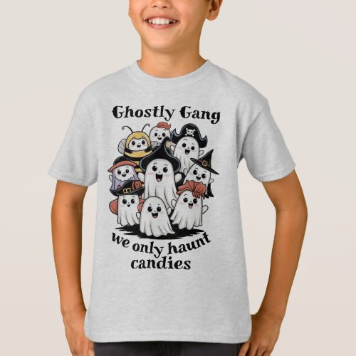 Kids Ghostly Gang Shirt Cute Trick or Treat tops