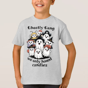 Kids' Ghostly Gang Shirt Cute Trick or Treat tops