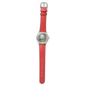 Kids Giant Panda Watch, Red Strap Watch (Flat)