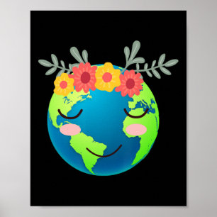 Kids Gift Idea Earth Day Poster