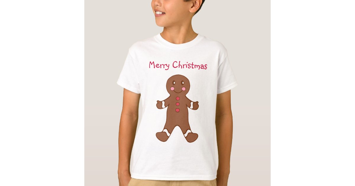 Kid's Gingerbread TShirt Zazzle