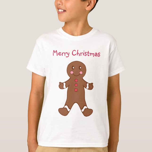 Kid's Gingerbread T-Shirt (Front)