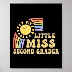 Kids Girls Back To School Student - Little Miss Se Poster