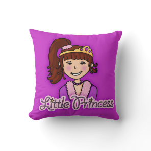 Kids girls little star princess pillow