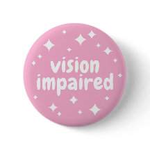 Kids Girly Pink Sparkles Vision Impaired