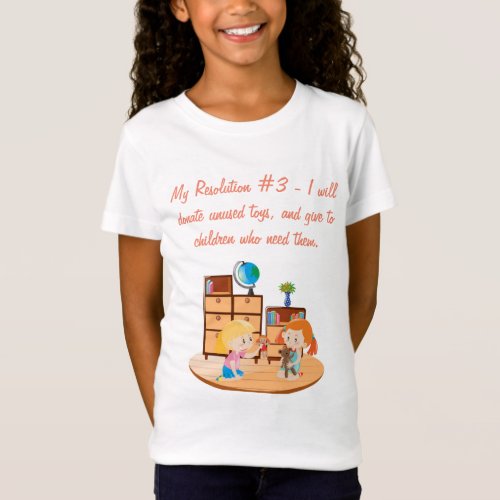 Kids Giving Donate Toys Basic T_Shirt  Generous