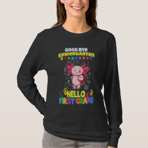 Kids Good Bye Kindergarten Hello First Grade 1st P T-Shirt