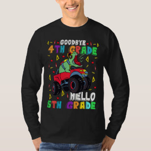 Kids Goodbye 4th Grade Hello 5th Grade Here I Come T-Shirt