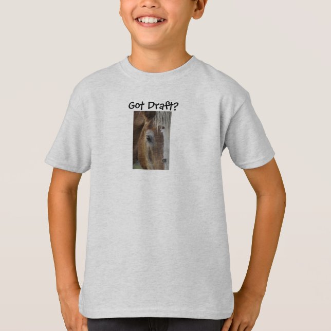 Kids, Got Draft? T-Shirt (Front)
