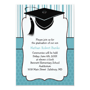 6th Grade Graduation Invitation Templates Sweet Party In