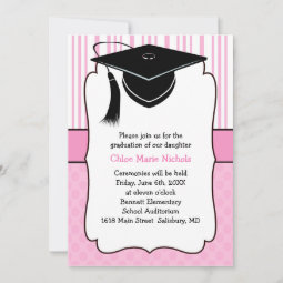 Kids Graduation Announcements (for a girl) | Zazzle