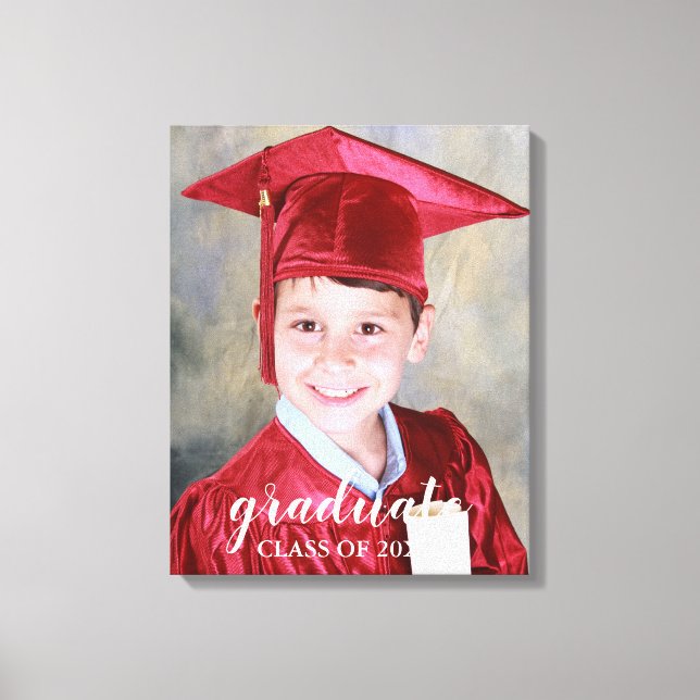 Kids Graduation Canvas Print (Front)