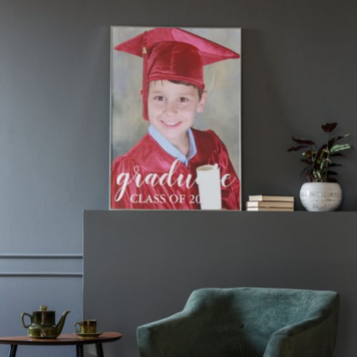 Kids Graduation Faux Canvas Print
