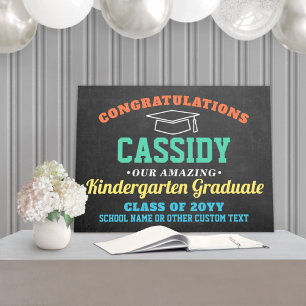 Kids Graduation Party Kindergarten or Preschool Foam Board