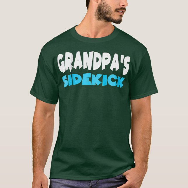 Kids Grandpas Sidekick Childrens T-Shirt (Front)
