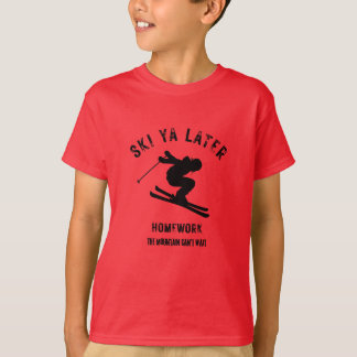 Kids Graphic Ski Tee