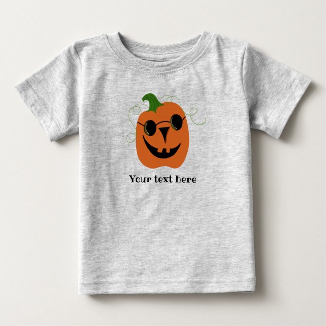 Kids Halloween Coolest Pumpkin T-Shirt (Front)