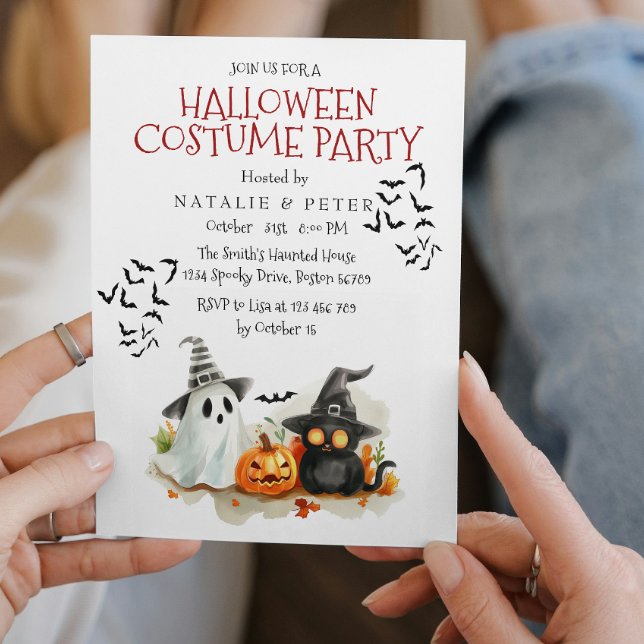 Kids Halloween Costume Party Invitation (Creator Uploaded)