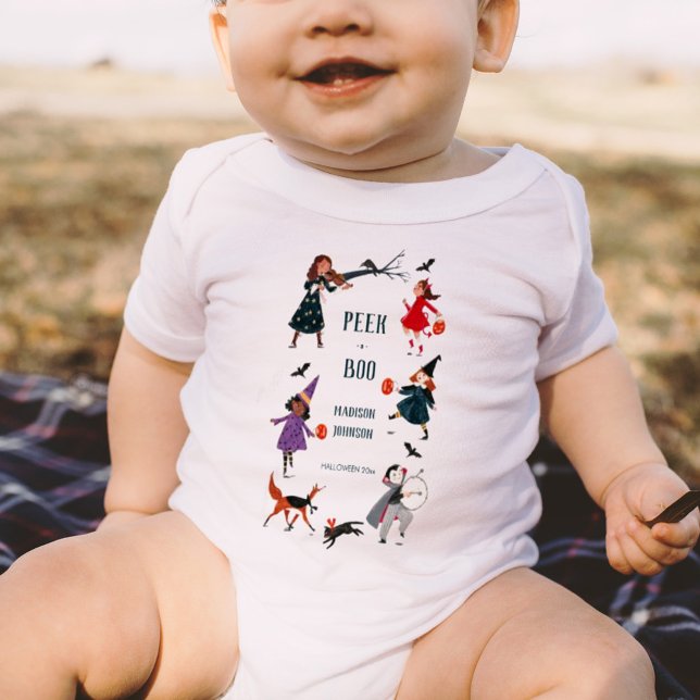 Kids Halloween Costume Trick or Treat Baby Bodysuit (Creator Uploaded)