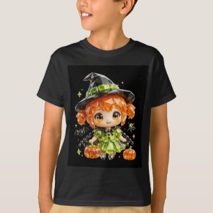 Kids Halloween Crystal Witch T-Shirt