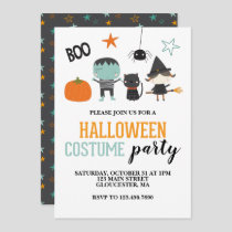 Kids Halloween Cute Costume Party Invitation