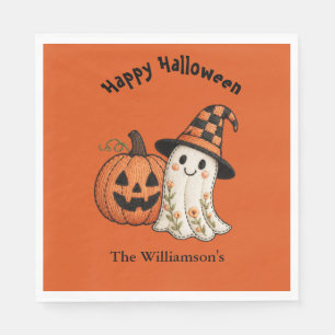 Kids Halloween Cute Costume Party Napkins
