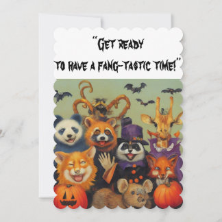 Kid's Halloween Fancy-Dress Party Invitation