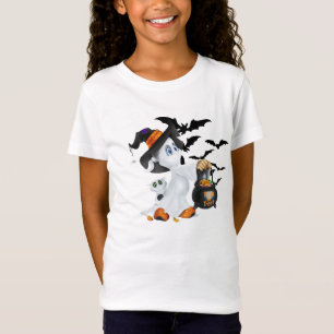 Kids Halloween Ghost Shirt
