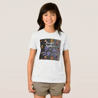 Kids' Halloween Japanese-Inspired Graphic T-Shirt  Tri-Blend Shirt