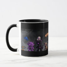 Kids' Halloween Mug - The Little Monsters Gang