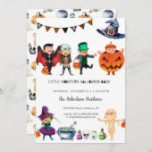 Kids Halloween Party Invitation (Front/Back)