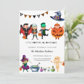Kids Halloween Party Invitation (Standing Front)
