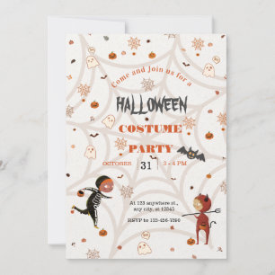 Kids Halloween Party Invitation