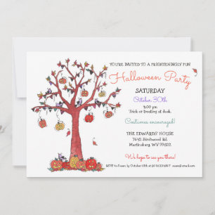 Kids Halloween Party Invitation