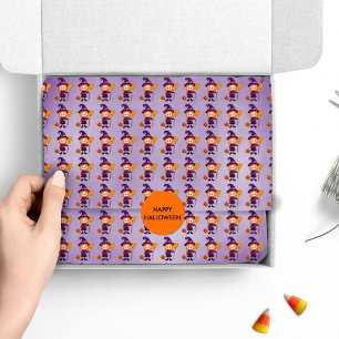 Kids’ Halloween Witch Costume Tissue Paper