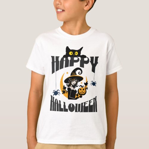 Kids Halloween Witchy Delight Unisex T_Shirt